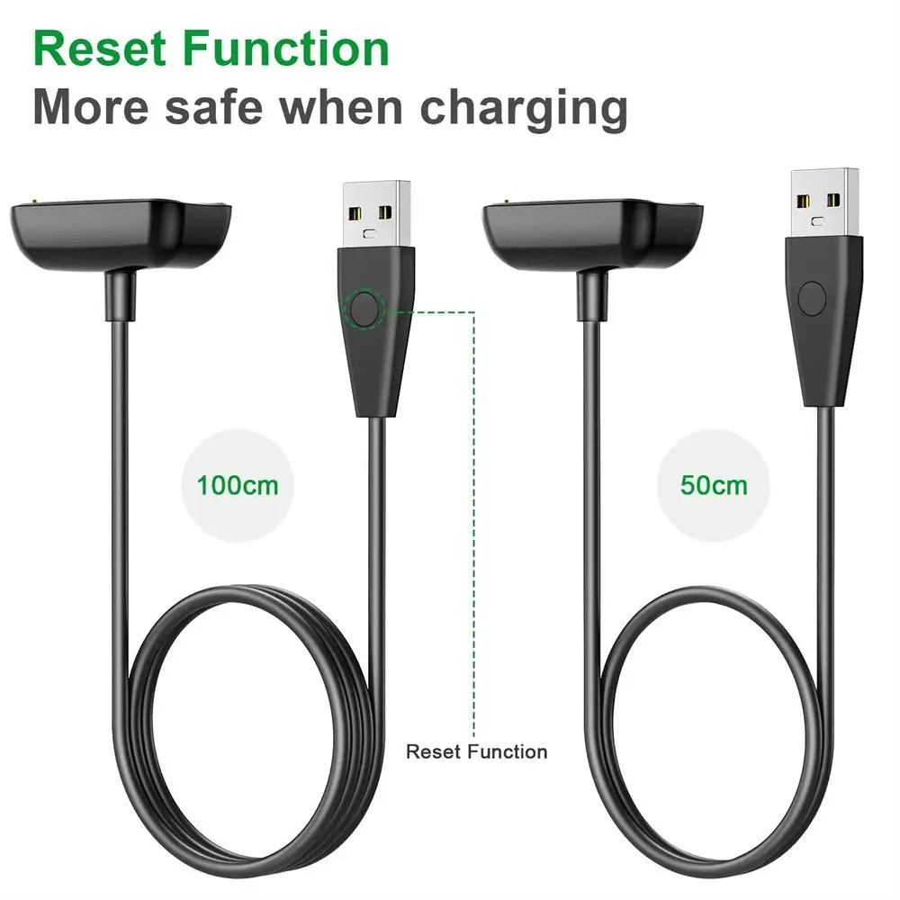 100cm/50cm For Fitbit Luxe Charging Cable Reset Function Charging Dock Magnetic Charger Cable Black Durable Cord
100cm/50cm For Fitbit Luxe Charging Cable Reset Function Charging Dock Magnetic Charger Cable Black Durable Cord