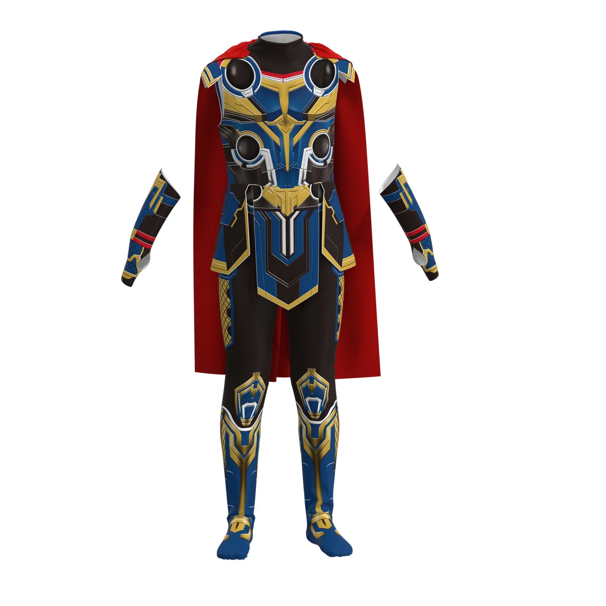 2022 Thor4 Jumpsuit Odin Son Set Cosplay Costume Superhero One-Piece with Cloak Hero Men Halloween Party
2022 Thor4 Jumpsuit Odin Son Set Cosplay Costume Superhero One-Piece with Cloak Hero Men Halloween Party