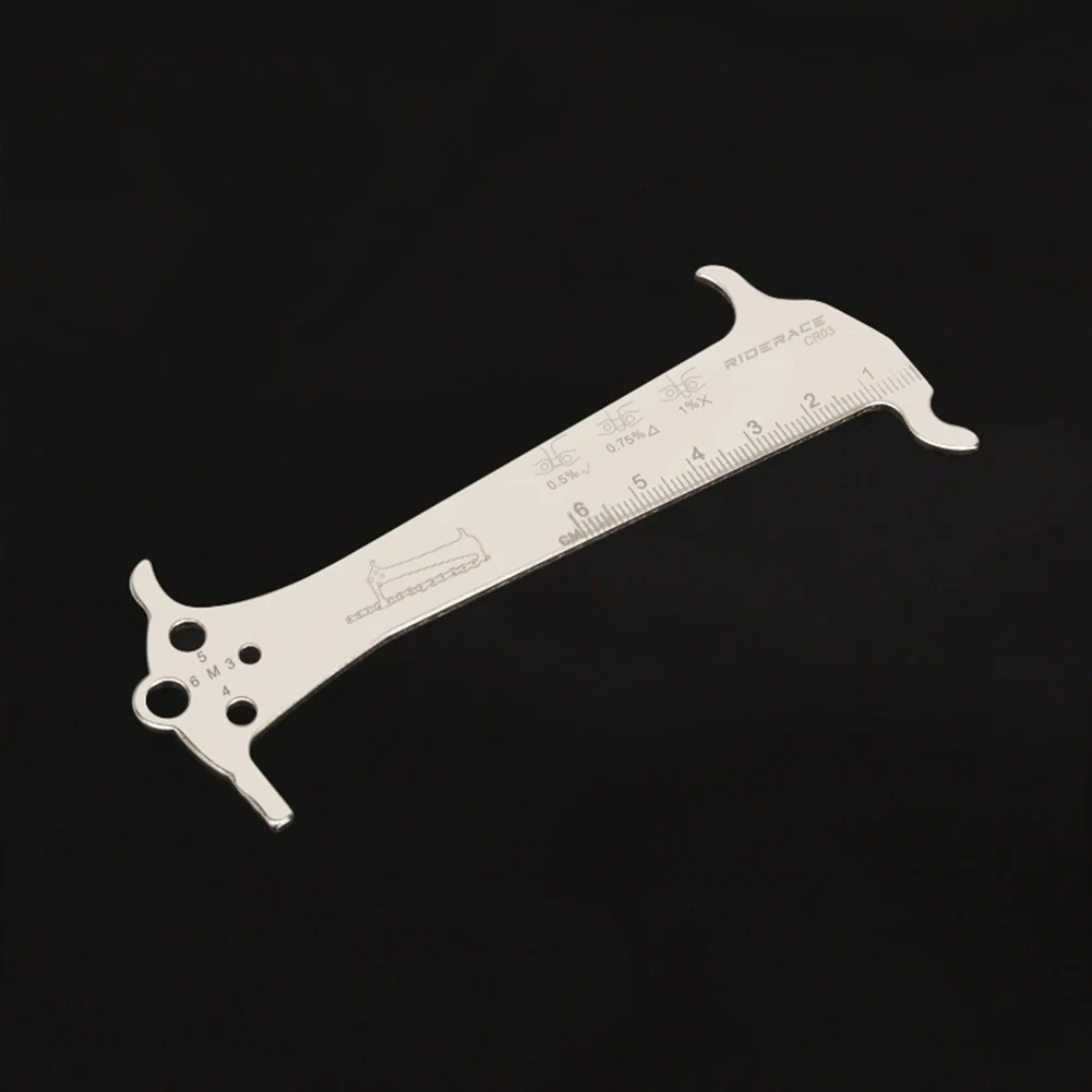 Bike Repair Tool Chain Checke Ruler Chain Checking Cycling Replacement Measuring Ruler Stainless Steel High Quality
Bike Repair Tool Chain Checke Ruler Chain Checking Cycling Replacement Measuring Ruler Stainless Steel High Quality