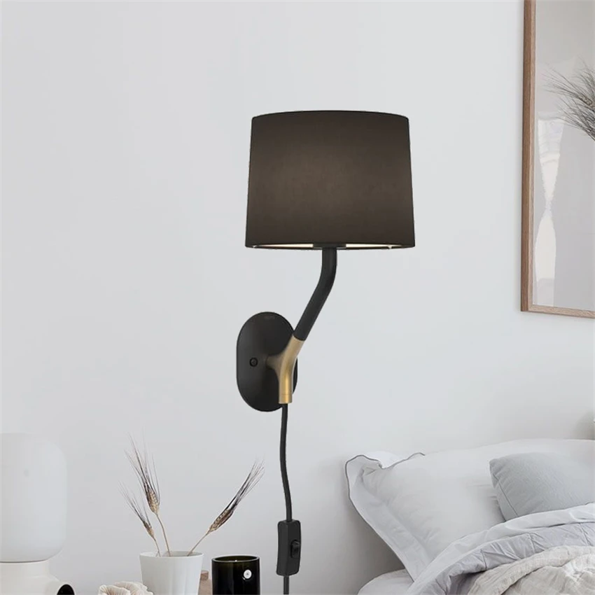Nordic Luxury Fabric Mobile with Switch Wall Lamp Villa Bedroom Study Living Room Hallway Art Premium Interior Decor Wall Lights
Nordic Luxury Fabric Mobile with Switch Wall Lamp Villa Bedroom Study Living Room Hallway Art Premium Interior Decor Wall Lights