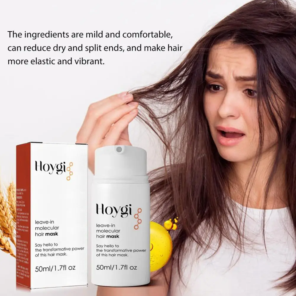 Wash-free Care Hair Mask Deep Hydration Repair Damaged Scalp Care Lasting Hair Silky Dry Smooth Hair Fragrance 50ml Mask Z7F0
Wash-free Care Hair Mask Deep Hydration Repair Damaged Scalp Care Lasting Hair Silky Dry Smooth Hair Fragrance 50ml Mask Z7F0