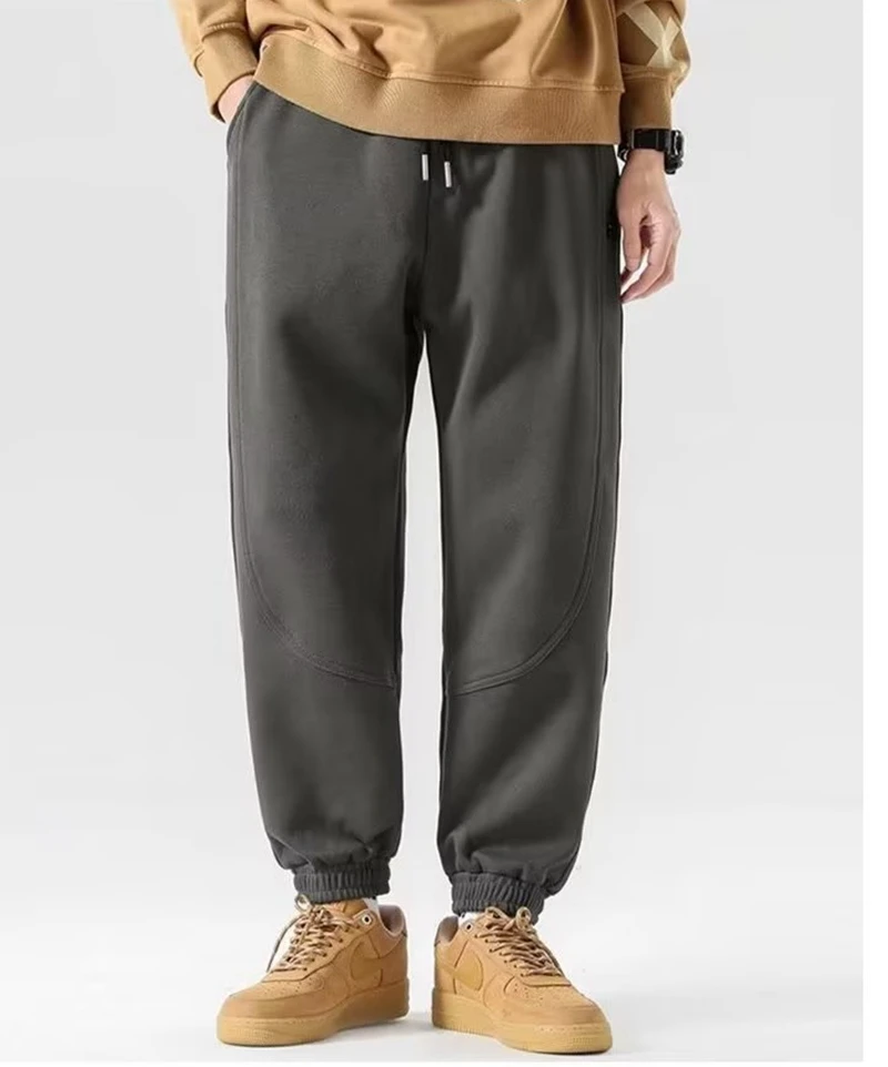 Korean Style Fashion Sweatpants Baggy Wide-Leg Pants Straight-Leg Casual Tie Feet Trousers Male Streetwear Men Cargo Pants
Korean Style Fashion Sweatpants Baggy Wide-Leg Pants Straight-Leg Casual Tie Feet Trousers Male Streetwear Men Cargo Pants