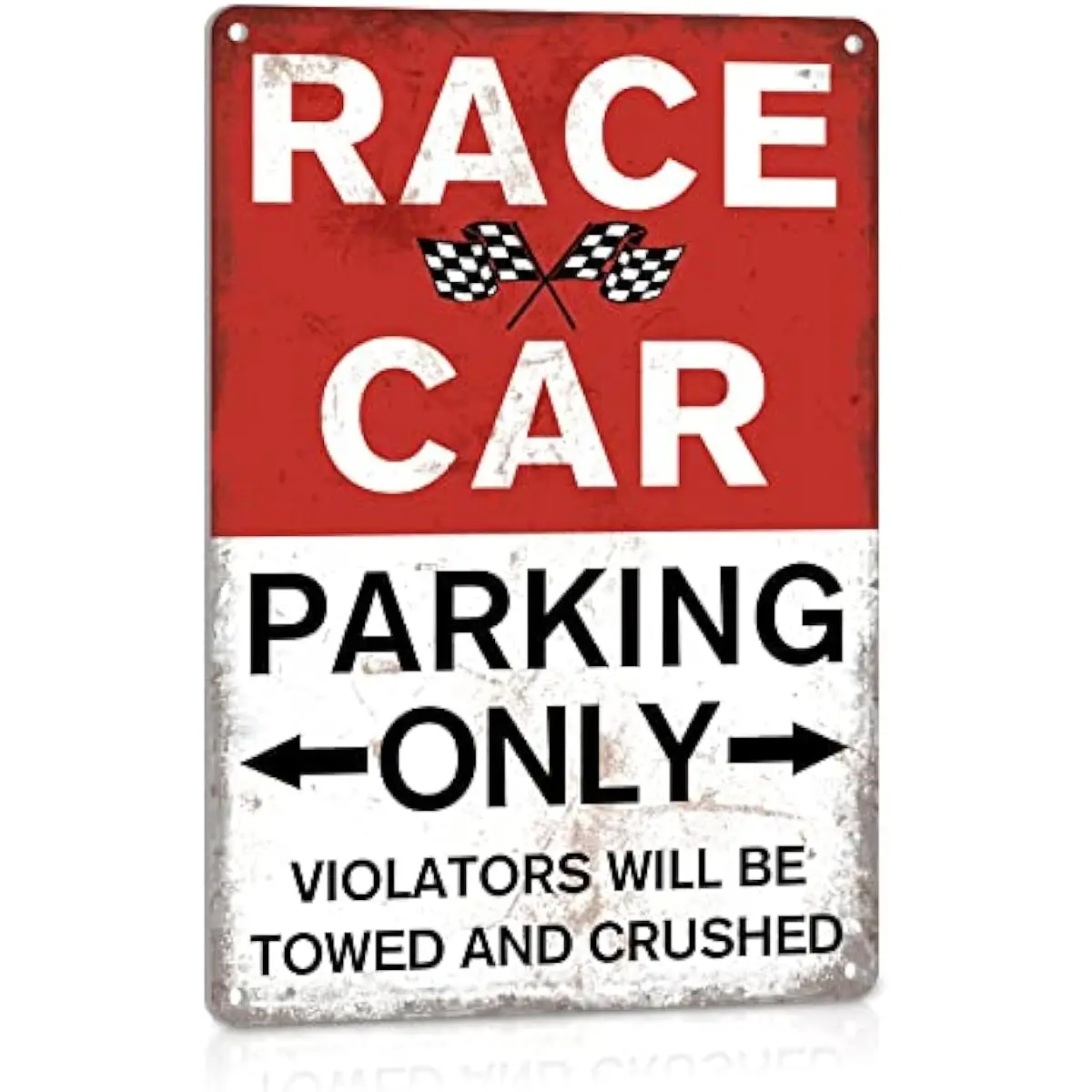 Race Car Parking Only Sign Vintage Wall Room Decor for Boys Bedroom, Metal Tin Signs Men Garage Cars Wall Decorations
Race Car Parking Only Sign Vintage Wall Room Decor for Boys Bedroom, Metal Tin Signs Men Garage Cars Wall Decorations