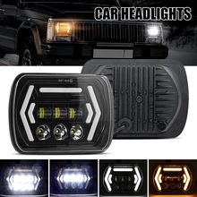 7x6"5x7" White Amber DRL Turn Signal LED Car Headlight Warning Lamp Work Light Waterproof for Jeep Wrangler Toyota Nissan Truck
7x6"5x7" White Amber DRL Turn Signal LED Car Headlight Warning Lamp Work Light Waterproof for Jeep Wrangler Toyota Nissan Truck
