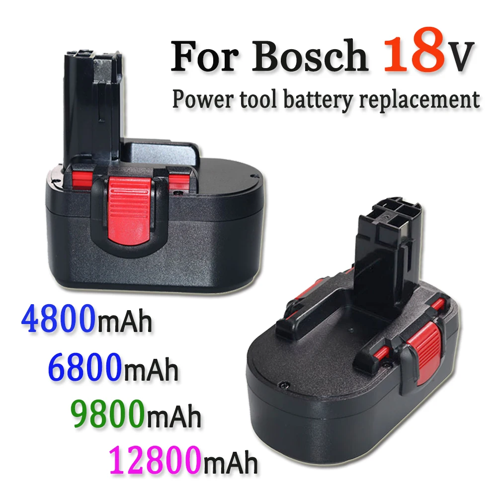 Для Bosch 18V 4800/6800/9800/12800mAh Ni-MH аккумуляторная батарея, беспроводные электроинструменты
Для Bosch 18V 4800/6800/9800/12800mAh Ni-MH аккумуляторная батарея, беспроводные электроинструменты