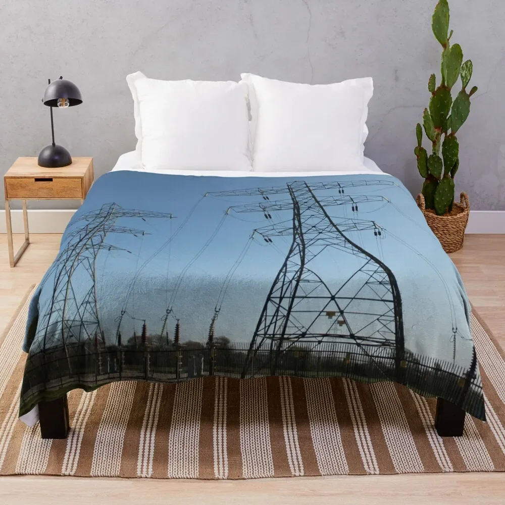 electricity pylons Throw Blanket Travel Flannel Fabric Sofa Quilt Custom Blankets
electricity pylons Throw Blanket Travel Flannel Fabric Sofa Quilt Custom Blankets