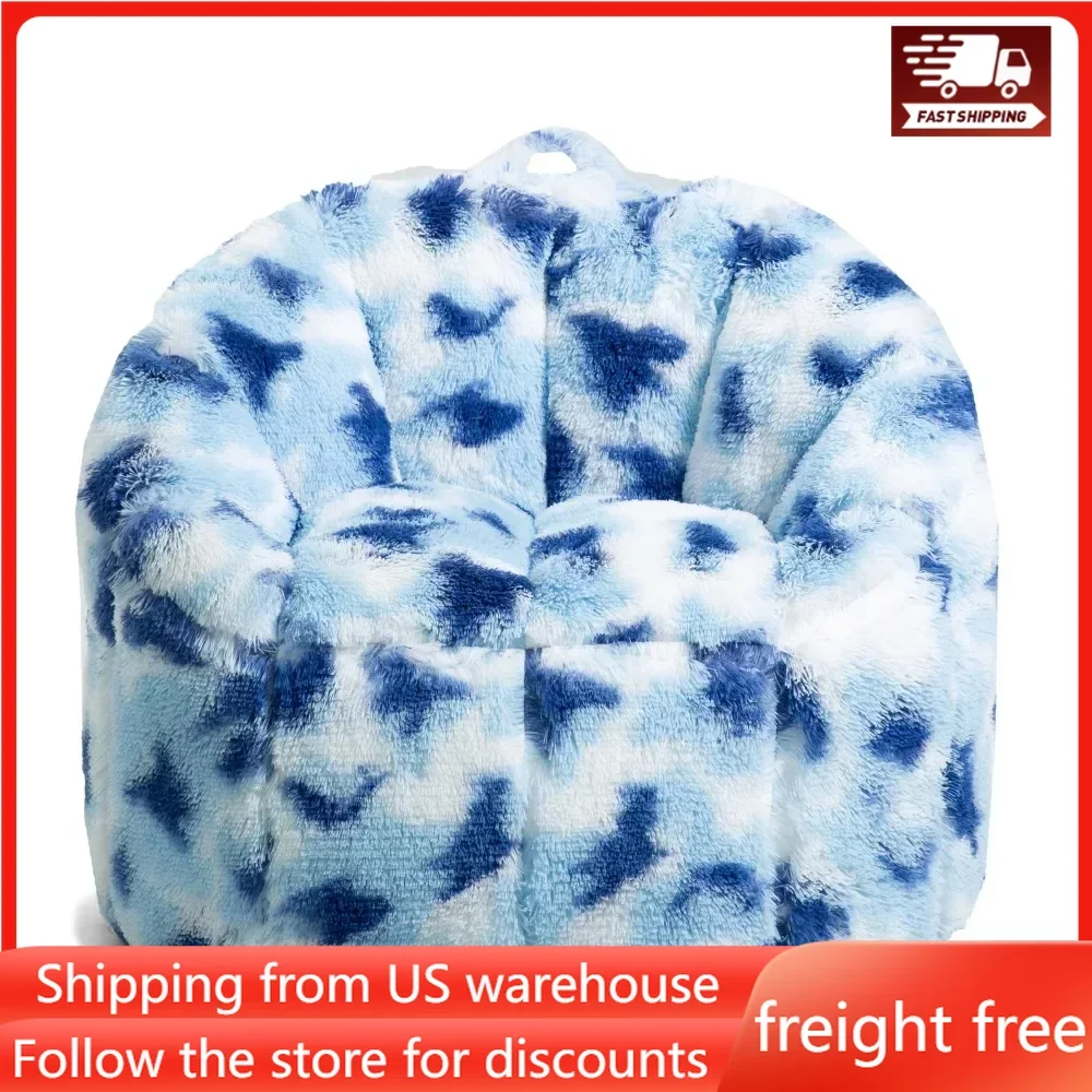 Indigo Tie Dye Plushie Fur Relaxing Chairs Soft Faux Fur Cheap Sofas for Living Room Furniture Bean Bag Chair 1-person Sofa Pouf
Indigo Tie Dye Plushie Fur Relaxing Chairs Soft Faux Fur Cheap Sofas for Living Room Furniture Bean Bag Chair 1-person Sofa Pouf