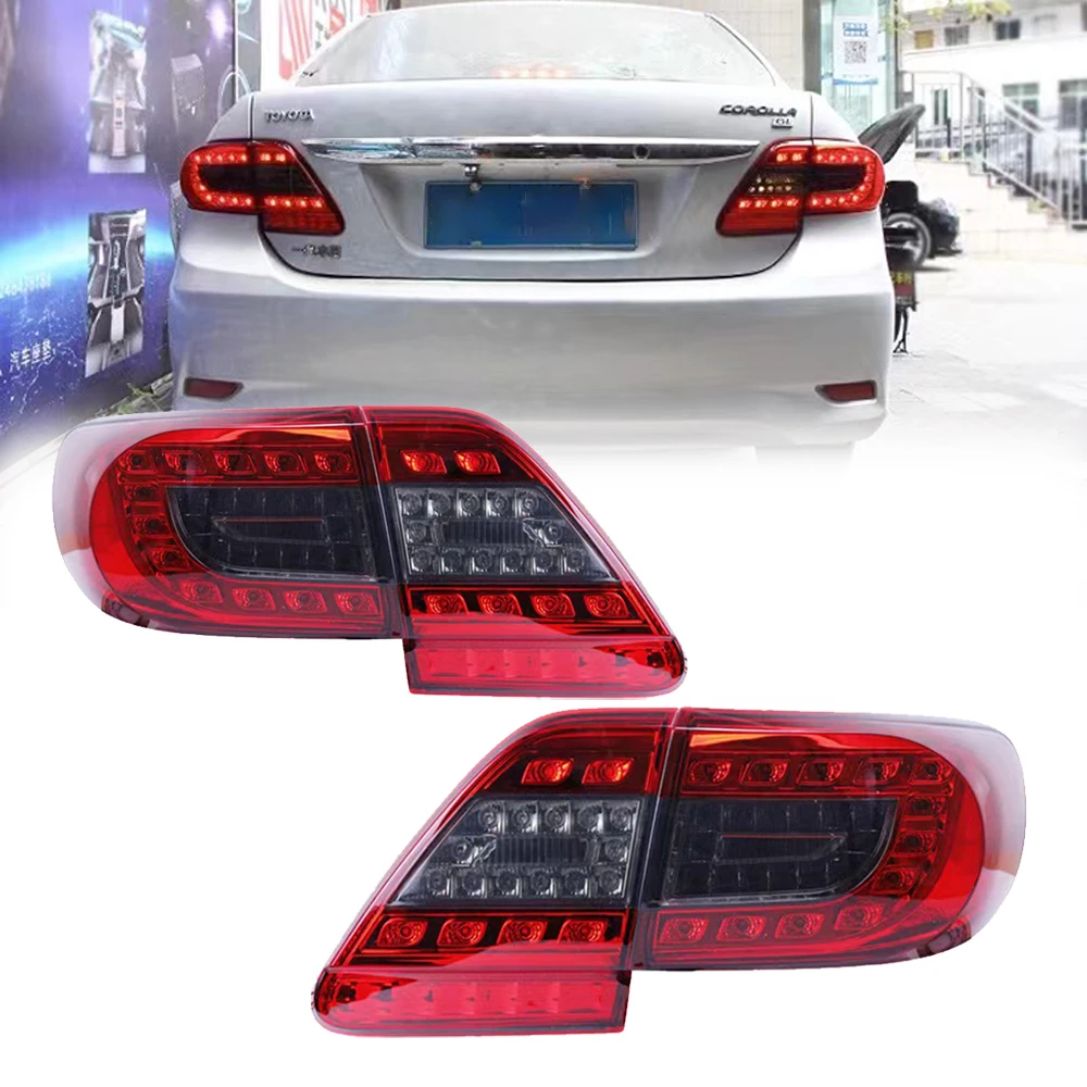 For Toyota Corolla 2011-2013 LED driving Upgrade DRL Rear Light Turn Signal Reverse Light brake lamp rear tail lamp assembly
For Toyota Corolla 2011-2013 LED driving Upgrade DRL Rear Light Turn Signal Reverse Light brake lamp rear tail lamp assembly