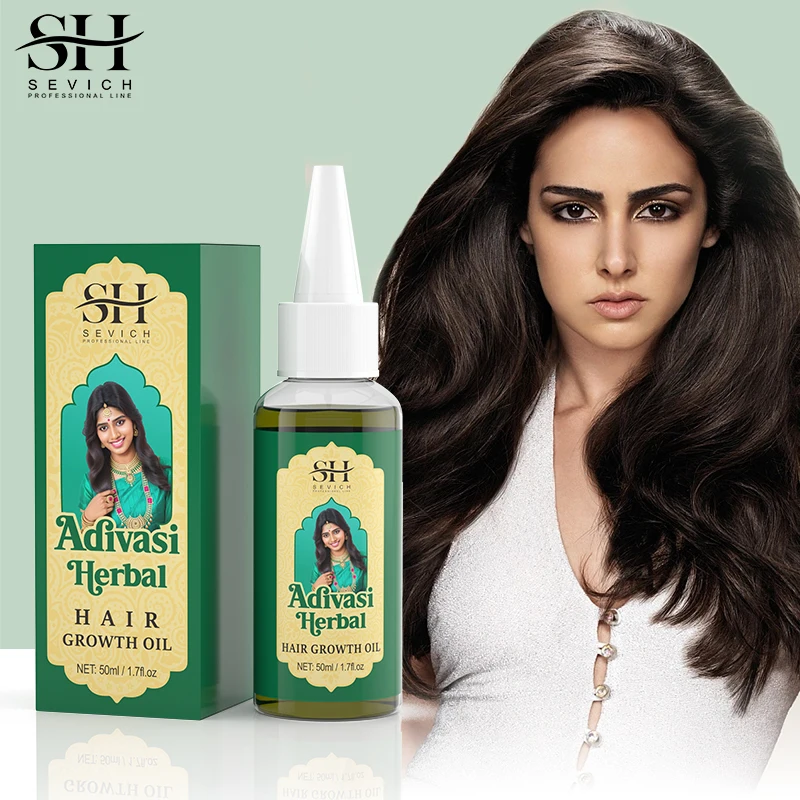 

Ayurvedic Hair Growth Oil India Adivasi Herbal Hair Oil Rosemary Anti Hair Loss Fast Regrowth Thicken Oils Hair Growth Products