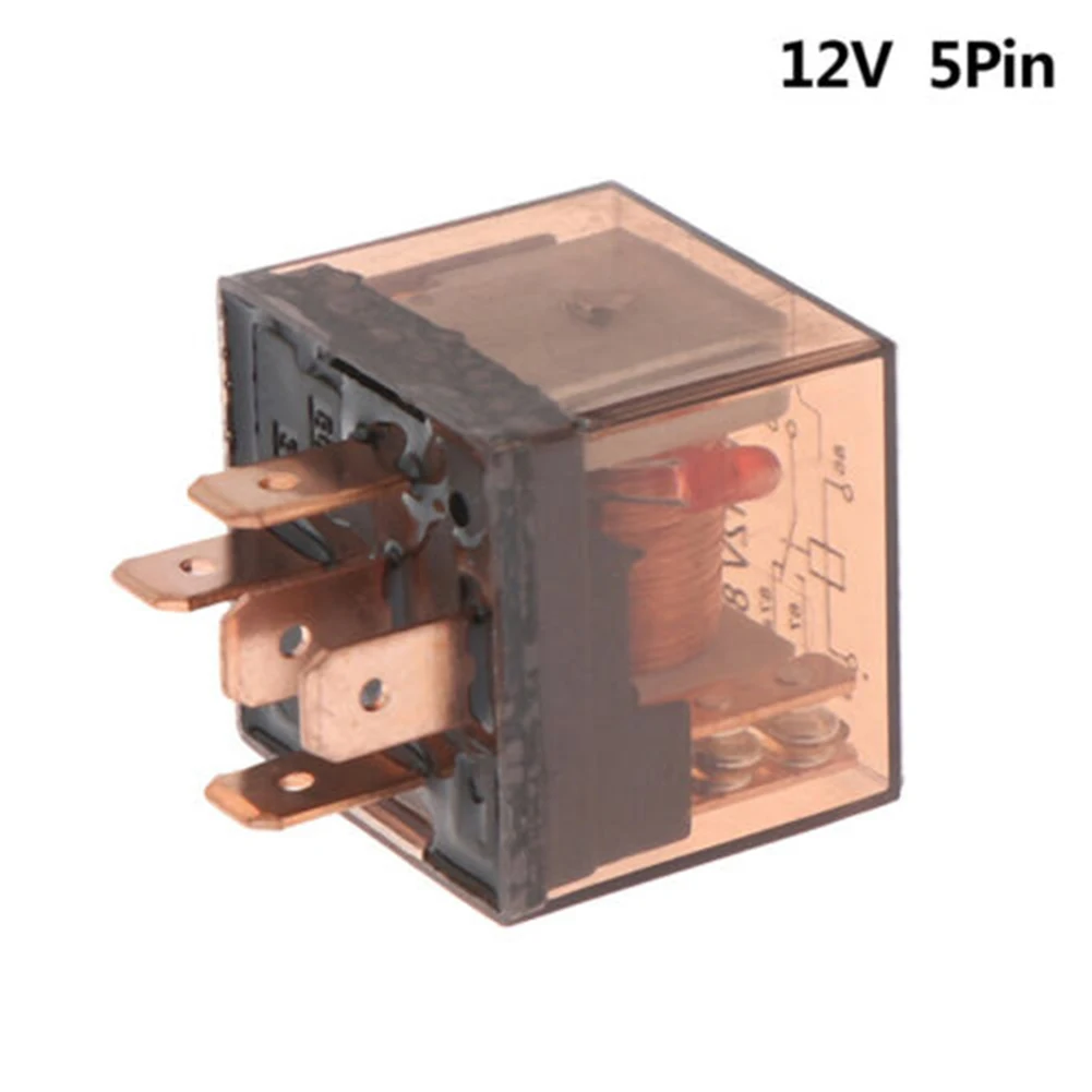 

Car Control Relay Car Truck 12V 100A Relay 24VDC/48VDC Motorcycle Parts Socket Mount Tri-clamp Connection None