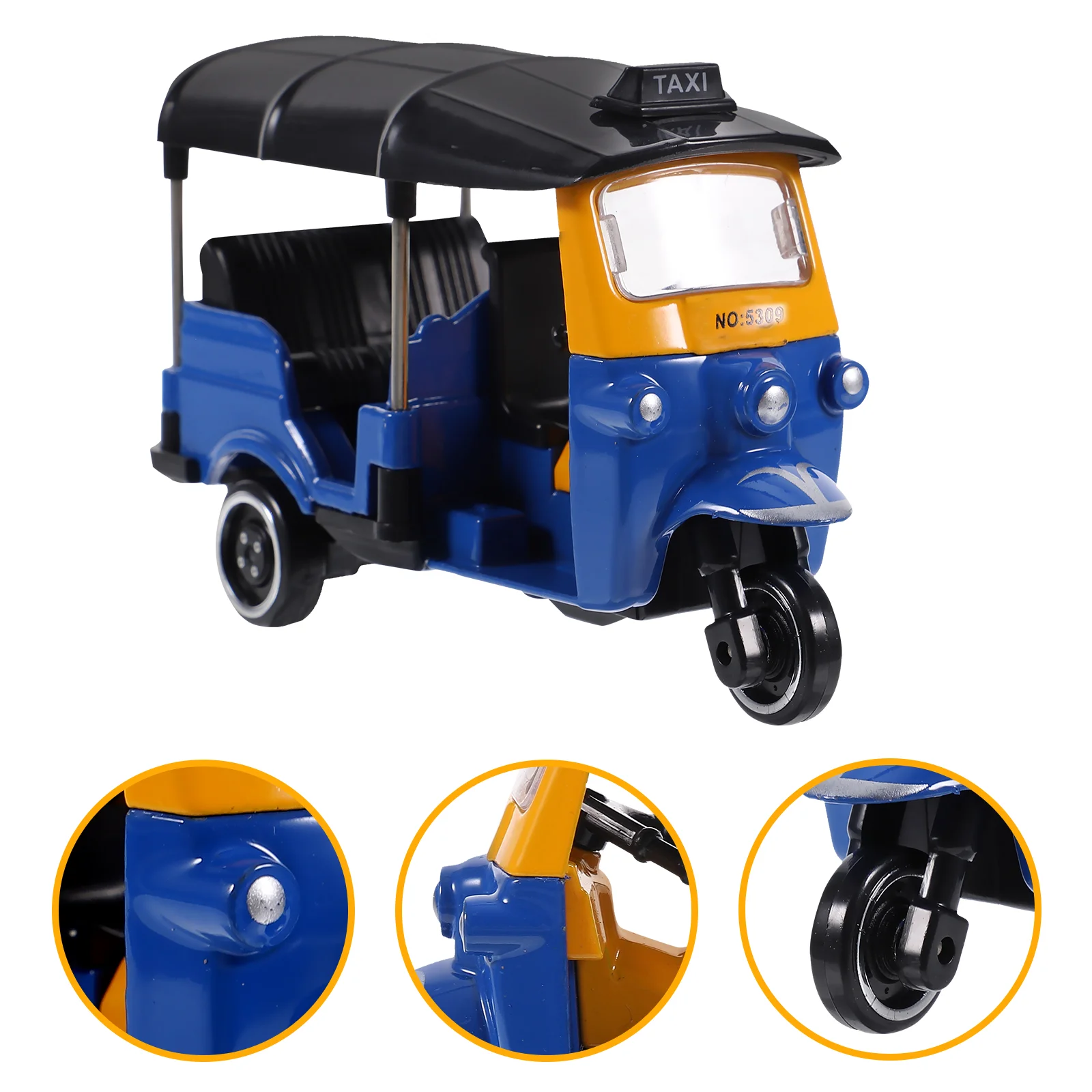 Thai Tricycle Model Toy Simulation Tuk Tuk Car Figurine Children Vehicle Toy Modeling Desktop Cake Topper Decoration Birthday 
Thai Tricycle Model Toy Simulation Tuk Tuk Car Figurine Children Vehicle Toy Modeling Desktop Cake Topper Decoration Birthday