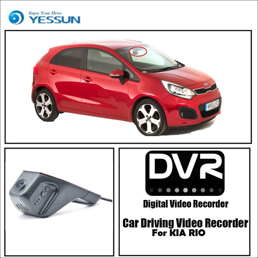 YESSUN for KIA RIO Car DVR Driving Video Recorder Mini Control APP Wifi Camera Registrator Dash Cam Night Vision
YESSUN for KIA RIO Car DVR Driving Video Recorder Mini Control APP Wifi Camera Registrator Dash Cam Night Vision