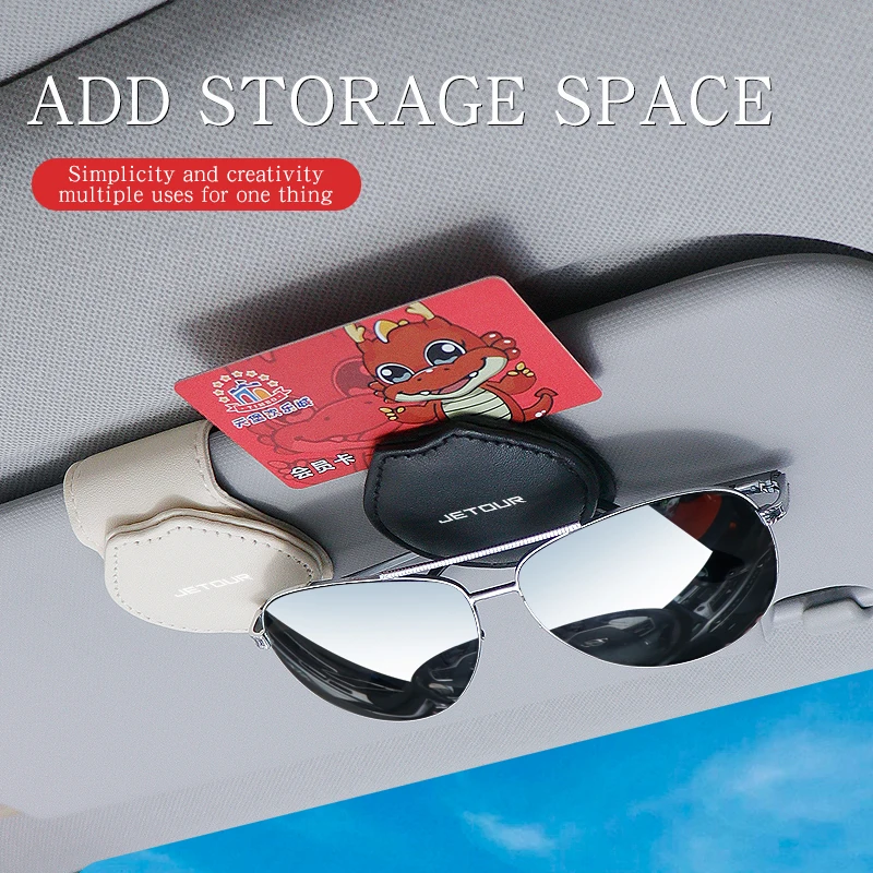 For JETOUR X70 X90 PLUS X70S X70M X95 Car Leather Holder Glasses Clip Multifunction Eyeglasses Clip Sun Visor Car Accessories
For JETOUR X70 X90 PLUS X70S X70M X95 Car Leather Holder Glasses Clip Multifunction Eyeglasses Clip Sun Visor Car Accessories