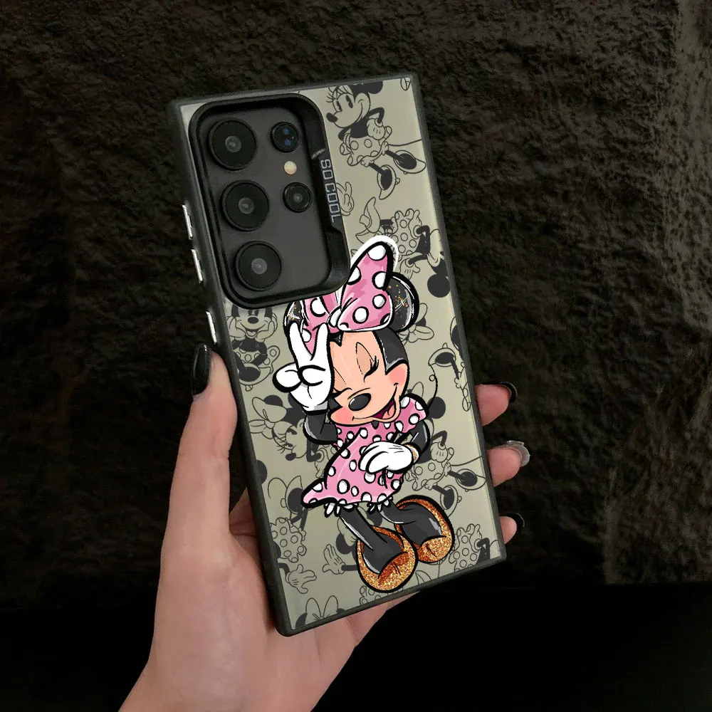 S25 Case For Samsung S25 S24 Ultra Carcasa For Galaxy S23 S22 S21 FE S20 Ultra Plus Disneys Minnie Mouse Shockproof Phone Cover S25 Case For Samsung S25 S24 Ultra Carcasa For Galaxy S23 S22 S21 FE S20 Ultra Plus Disneys Minnie Mouse Shockproof Phone Cover