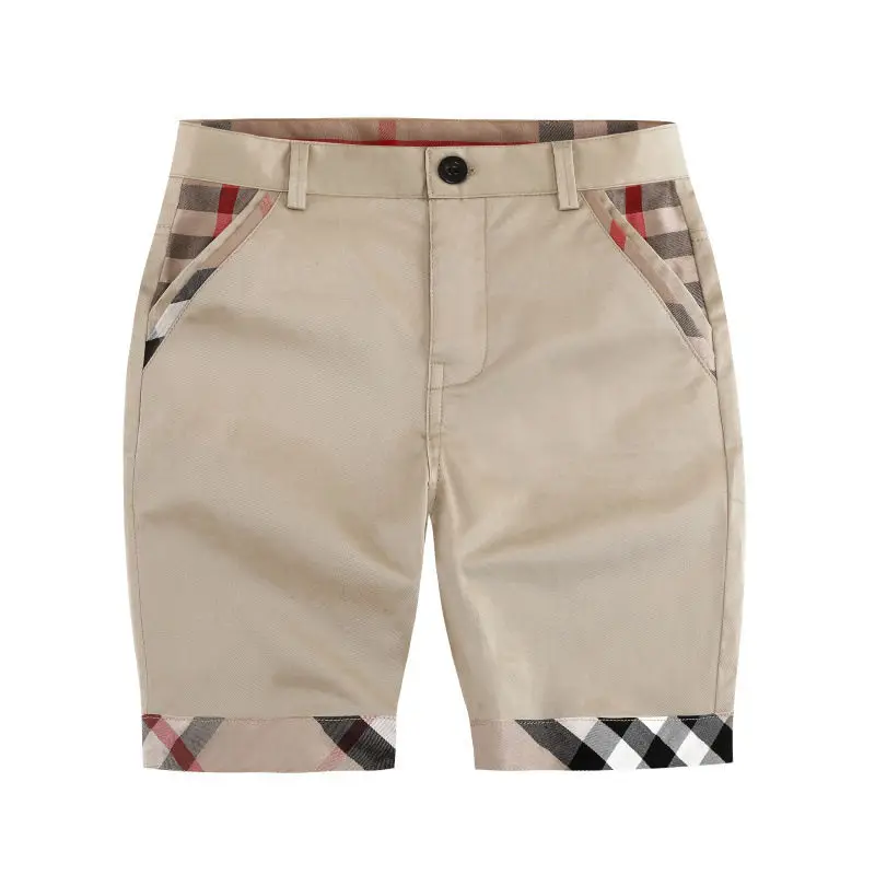 Children's Clothing Boys' Shorts Plaid Color Matching Knee Length Pants Cotton Summer New Children's Casual Pants
Children's Clothing Boys' Shorts Plaid Color Matching Knee Length Pants Cotton Summer New Children's Casual Pants