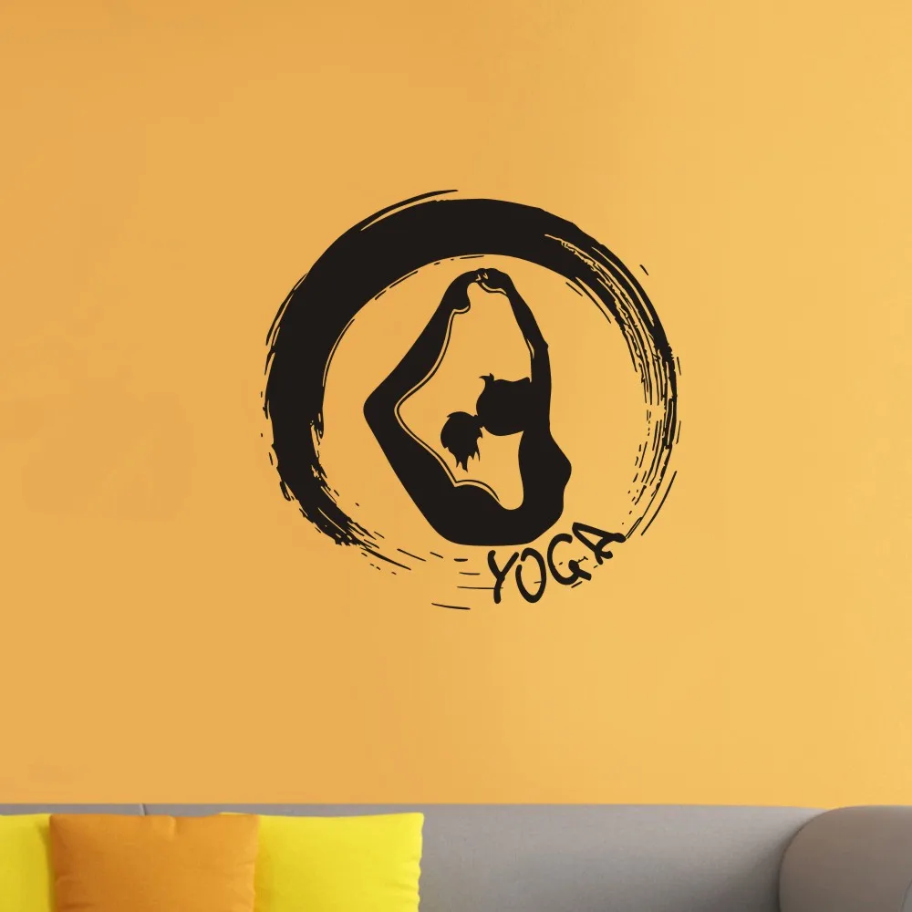 Yoga Club Wall Sticker Glass Decal Girl Body-building Posters Vinyl Home Decoration Decor Mural
Yoga Club Wall Sticker Glass Decal Girl Body-building Posters Vinyl Home Decoration Decor Mural