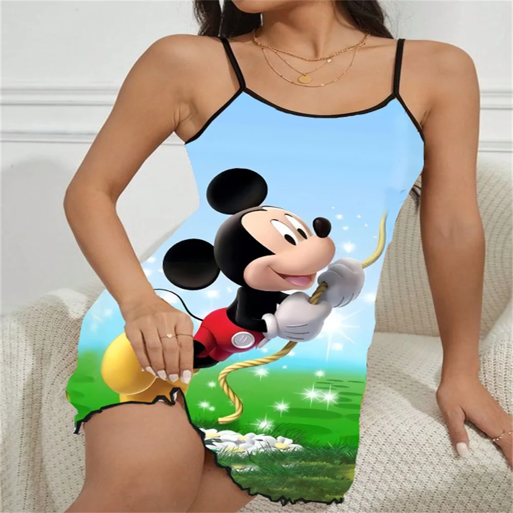 Mickey Lingerie Sleepwear for Women and Sexy Luxury Woman Nightie Sexie Night Gown for Women Nightgowns Lovely Sleep Dress 2024
Mickey Lingerie Sleepwear for Women and Sexy Luxury Woman Nightie Sexie Night Gown for Women Nightgowns Lovely Sleep Dress 2024