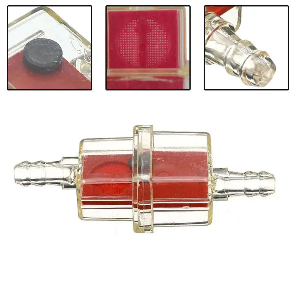 Brand New 6MM FUEL INLINE ATV MOTORCYCLE MAGNETIC FILTER 1X Red Filter Red Filter 1X 6mm Petrol Barbs 6mm Lnternal 3mm
Brand New 6MM FUEL INLINE ATV MOTORCYCLE MAGNETIC FILTER 1X Red Filter Red Filter 1X 6mm Petrol Barbs 6mm Lnternal 3mm