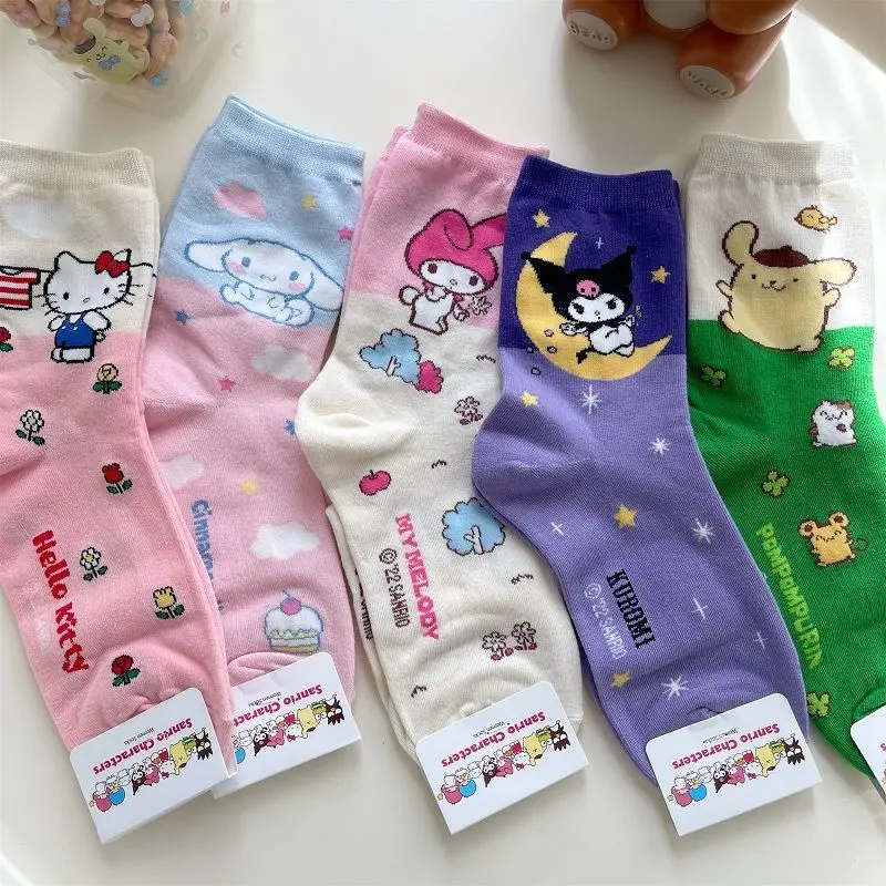 New Sanrio Accessories Socks Anime Hello Kitty Kuromi Melody Cinnamoroll Long Y2K Tube Harajuku Warm Casual Socks Girls Gift
New Sanrio Accessories Socks Anime Hello Kitty Kuromi Melody Cinnamoroll Long Y2K Tube Harajuku Warm Casual Socks Girls Gift