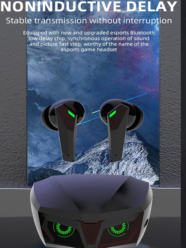 Stereo Sound Sports Headsett For iPhone Laptop Android Gaming Earphones Bluetooth 5.3 Wireless In-ear Earbuds HiFi Sound 360°
Stereo Sound Sports Headsett For iPhone Laptop Android Gaming Earphones Bluetooth 5.3 Wireless In-ear Earbuds HiFi Sound 360°
