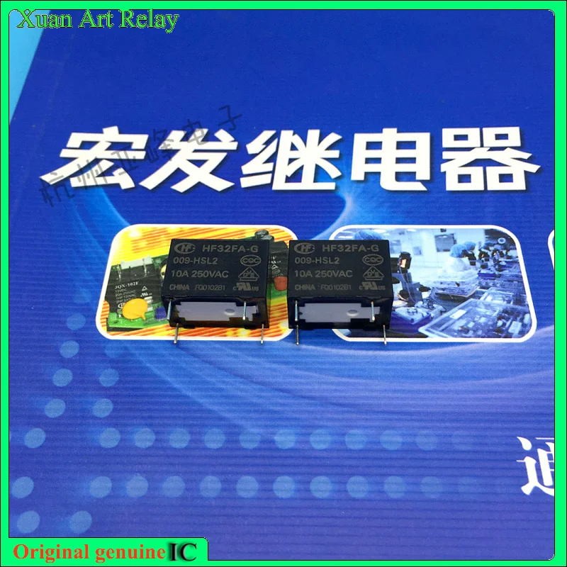10pcs/lot 100% original genuine relay:Brand new relay HF32FA-G-009-HSL2 9VDC 4pins 10A250VAC Type 2 foot position
10pcs/lot 100% original genuine relay:Brand new relay HF32FA-G-009-HSL2 9VDC 4pins 10A250VAC Type 2 foot position
