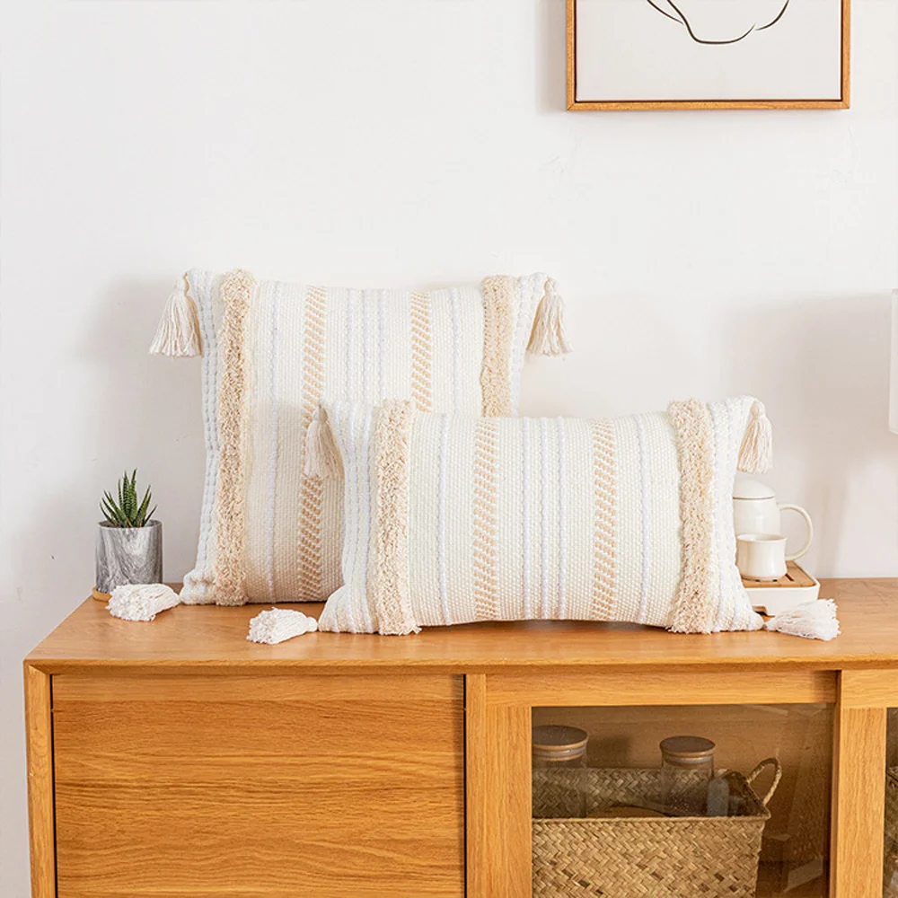 Decoration Home Cotton LinenTufted Throw Pillow Case With Tassel 30x50/45/50cm Morocco Boho Beige Cushion Cover Bedroom Decor
Decoration Home Cotton LinenTufted Throw Pillow Case With Tassel 30x50/45/50cm Morocco Boho Beige Cushion Cover Bedroom Decor