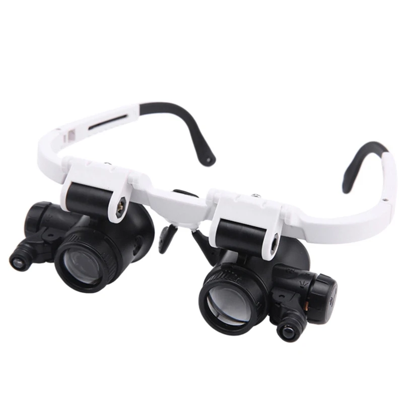 9892H-1 Spectacle Magnifier Multifunctional Headband Magnifying Glasses with Light with 8X 15X 23X Lens
9892H-1 Spectacle Magnifier Multifunctional Headband Magnifying Glasses with Light with 8X 15X 23X Lens