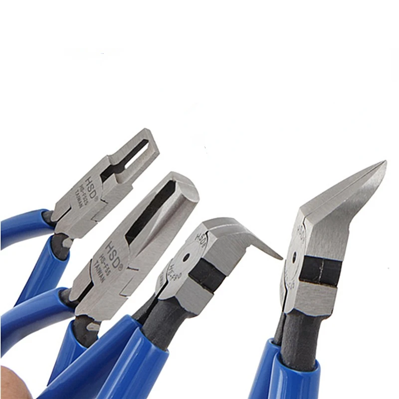 

Plastic 4/5/5.5/6 Inch Water Nozzle Pliers 90 Degree Model Scissors Right-Angle Diagonal Pliers Flat Top Cutting Pliers