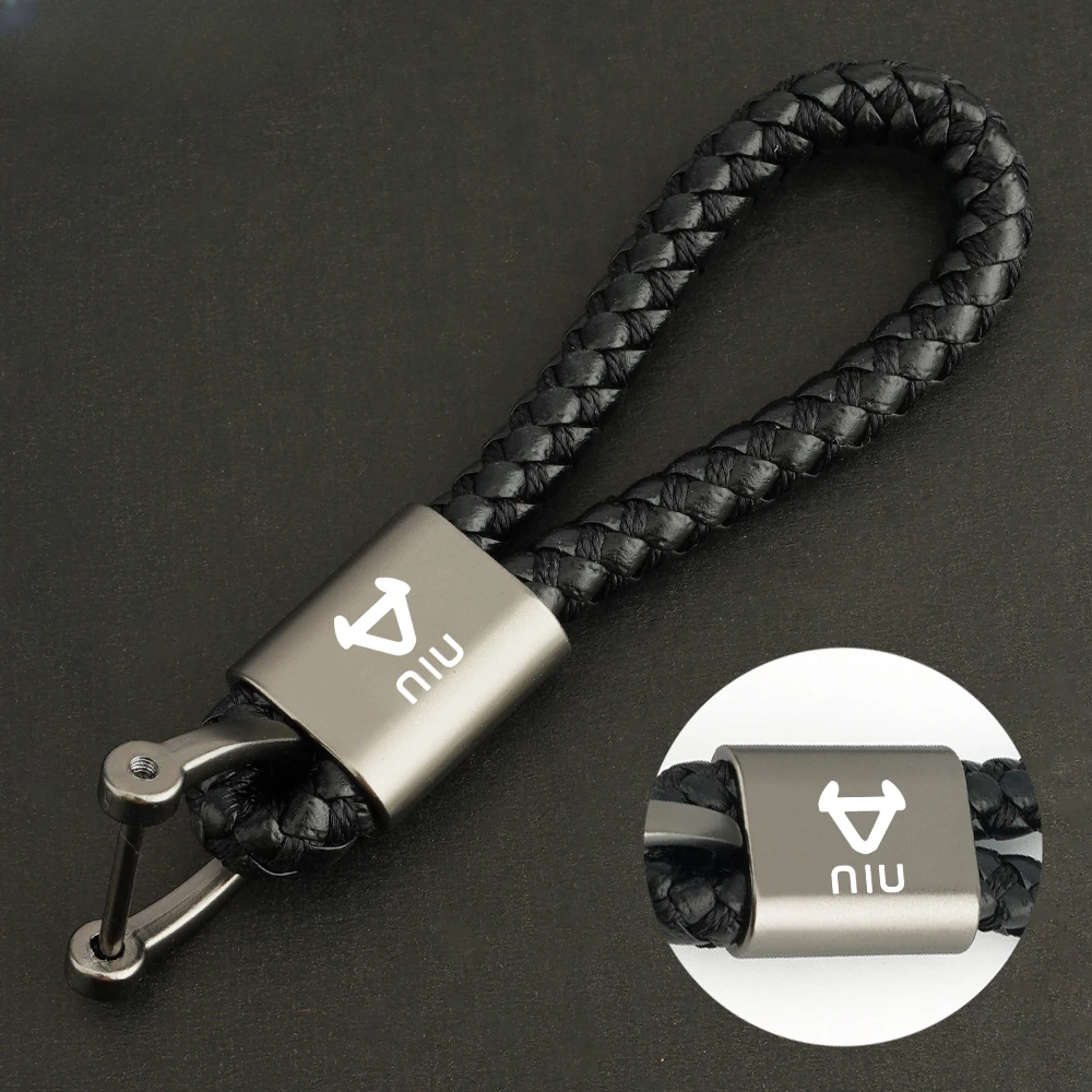 For NIU N1 N1S M1 U1 M+ NG US U+ UQI U+B Custom Logo Motorcycle High quality Hand Woven Leather Keychain Metal Keyring With Logo
For NIU N1 N1S M1 U1 M+ NG US U+ UQI U+B Custom Logo Motorcycle High quality Hand Woven Leather Keychain Metal Keyring With Logo