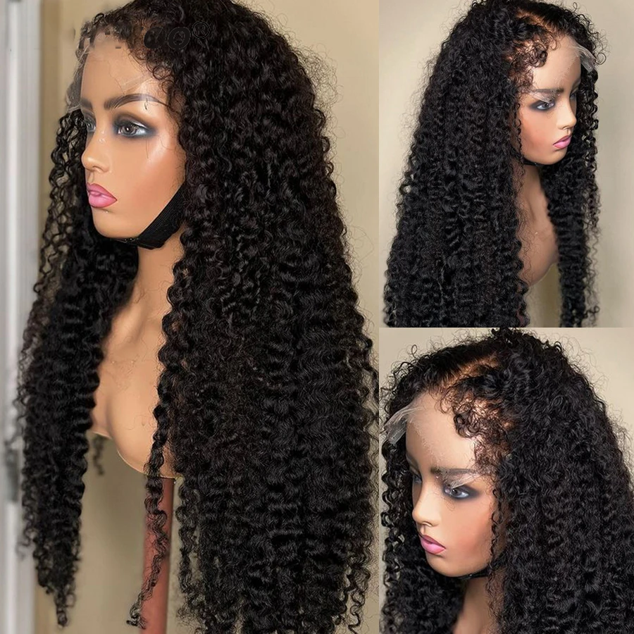 Preplucked Soft 26"Long 180%Density Kinky Curly Black Deep Lace Front Wigs For Women Baby Hair Glueless Heat Resistant Daily
Preplucked Soft 26"Long 180%Density Kinky Curly Black Deep Lace Front Wigs For Women Baby Hair Glueless Heat Resistant Daily