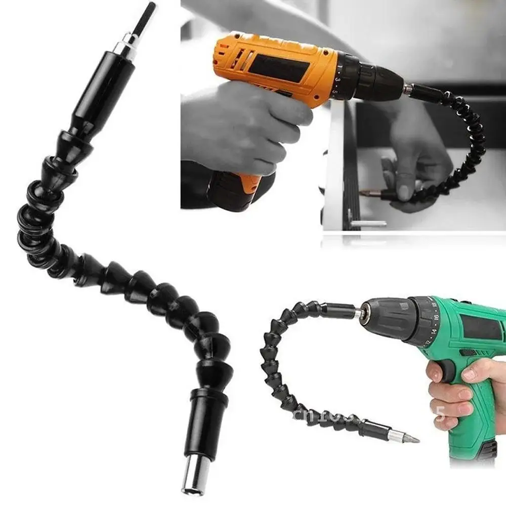 

Universal Multifunctional Flexible Snake Electric Drill Screwdriver Bit Connection Cardan Shaft Soft Extension Rod Hose Link