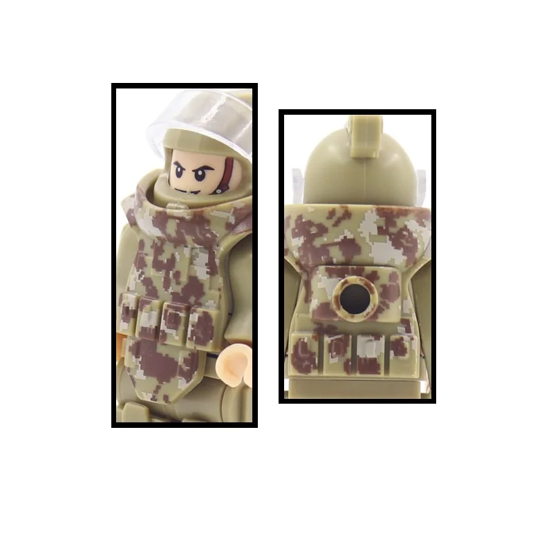 Explosion Proof Clothing Military Weapon Soldier Guns Army Accessories Building Blocks Children Toys
Explosion Proof Clothing Military Weapon Soldier Guns Army Accessories Building Blocks Children Toys