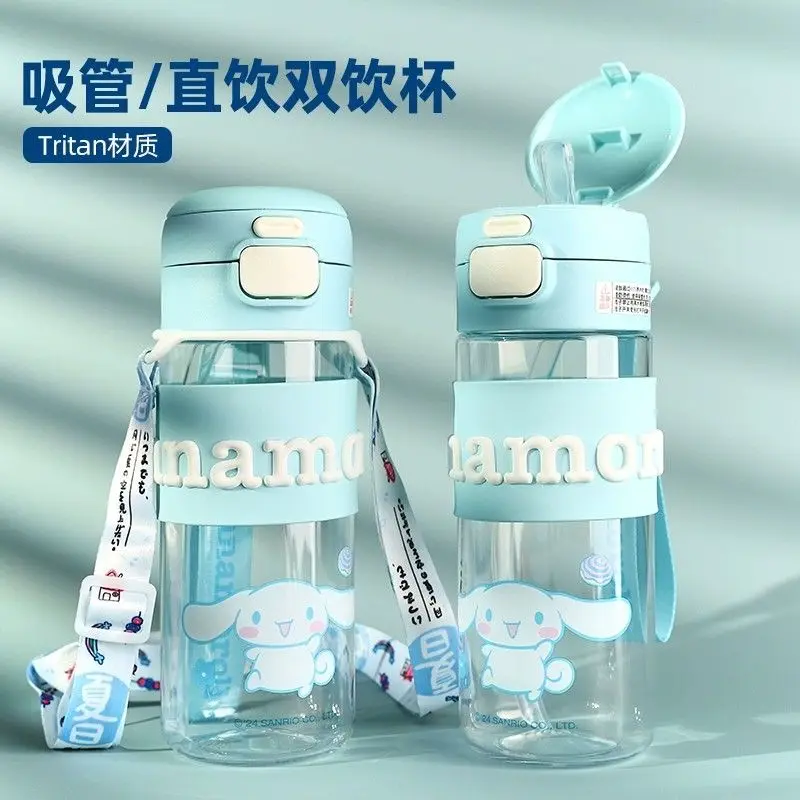 Sanrio Ins Sweet Cinnamoroll Hello Kitty Children Drinking Cup Summer Cute Kuromi Plastic Water Bottle Lovley Gifts for Kids
Sanrio Ins Sweet Cinnamoroll Hello Kitty Children Drinking Cup Summer Cute Kuromi Plastic Water Bottle Lovley Gifts for Kids