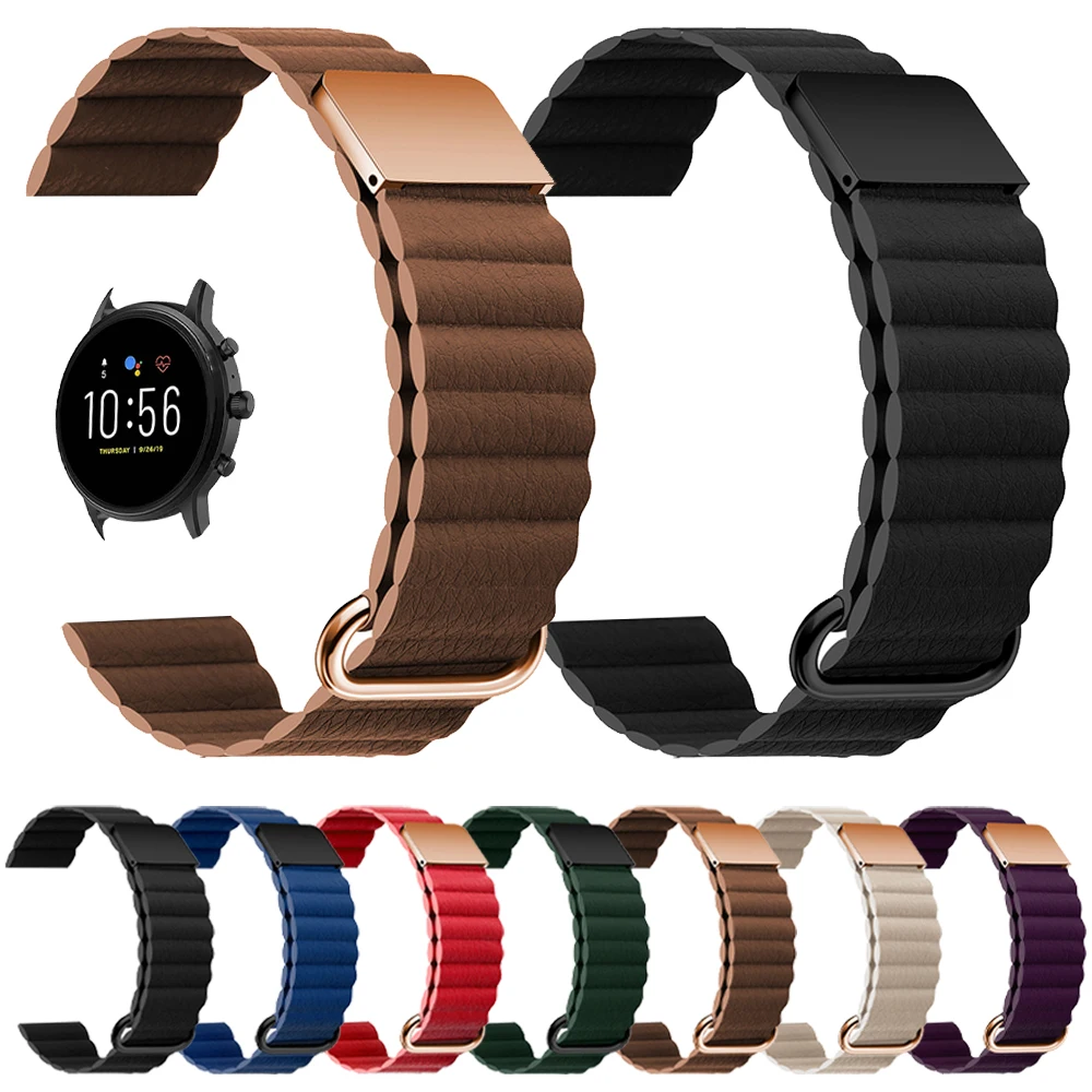 Ремешок кожаный магнитный для смарт-часов Fossil Gen 6 44 мм Gen6/gen 5 5e 44 мм/Gen5 LTE 45 мм
Ремешок кожаный магнитный для смарт-часов Fossil Gen 6 44 мм Gen6/gen 5 5e 44 мм/Gen5 LTE 45 мм