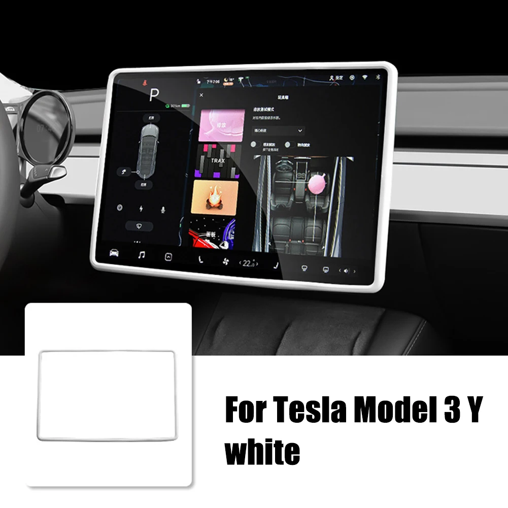 Auto Parts Screen Protect Frame Anti-knock Anti-scratch Screen Protector Silicone 1 Pc 3 Colors For Tesla Model 3/Y
Auto Parts Screen Protect Frame Anti-knock Anti-scratch Screen Protector Silicone 1 Pc 3 Colors For Tesla Model 3/Y