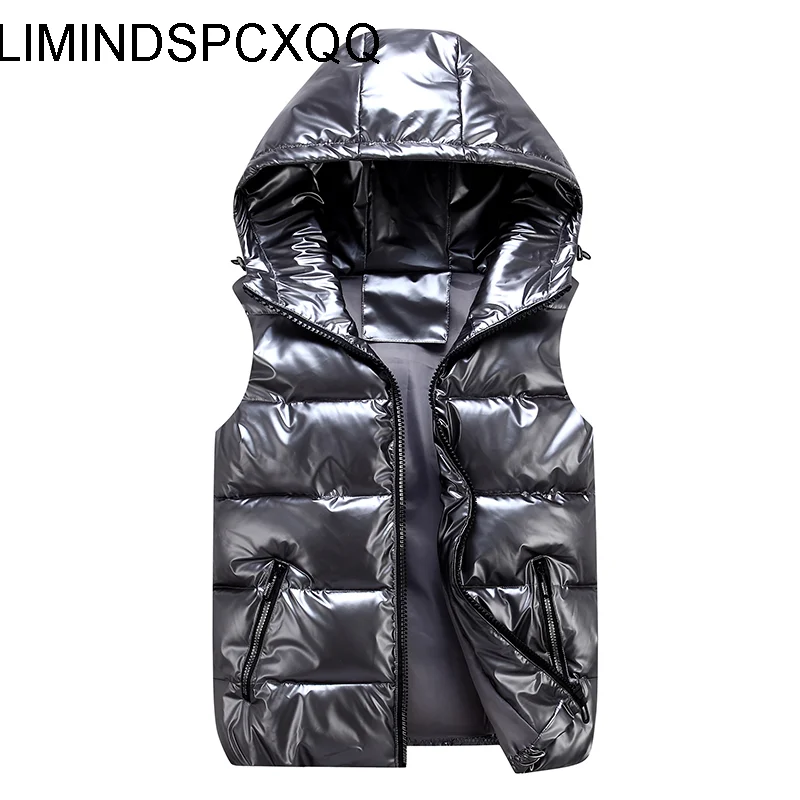 Women Winter Vests Hooded New Bright Color Vest Thick Warm Wtaerproof Cotton Padded Jacket Sleeveless Coat Female Waistcoat
Women Winter Vests Hooded New Bright Color Vest Thick Warm Wtaerproof Cotton Padded Jacket Sleeveless Coat Female Waistcoat