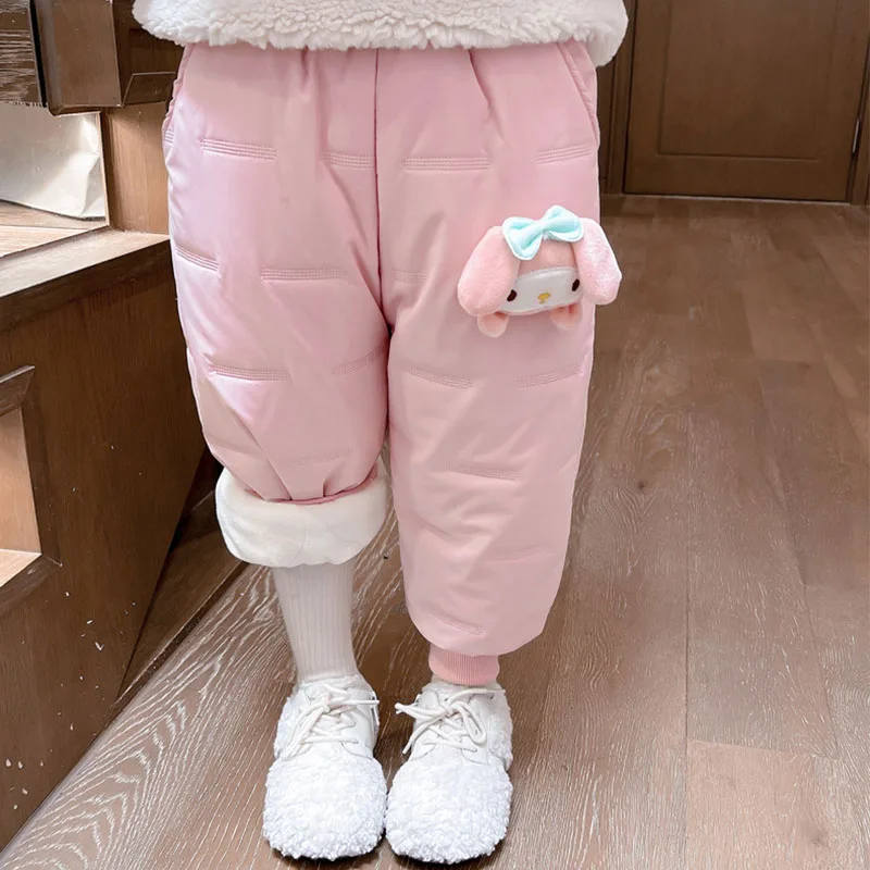 MINISO Girls Winter Plus Velvet Sweatpants Y2K Cartoon My Melody Cotton Pants Thicken Pants Clothes Child Girl Cute Student Gift
MINISO Girls Winter Plus Velvet Sweatpants Y2K Cartoon My Melody Cotton Pants Thicken Pants Clothes Child Girl Cute Student Gift