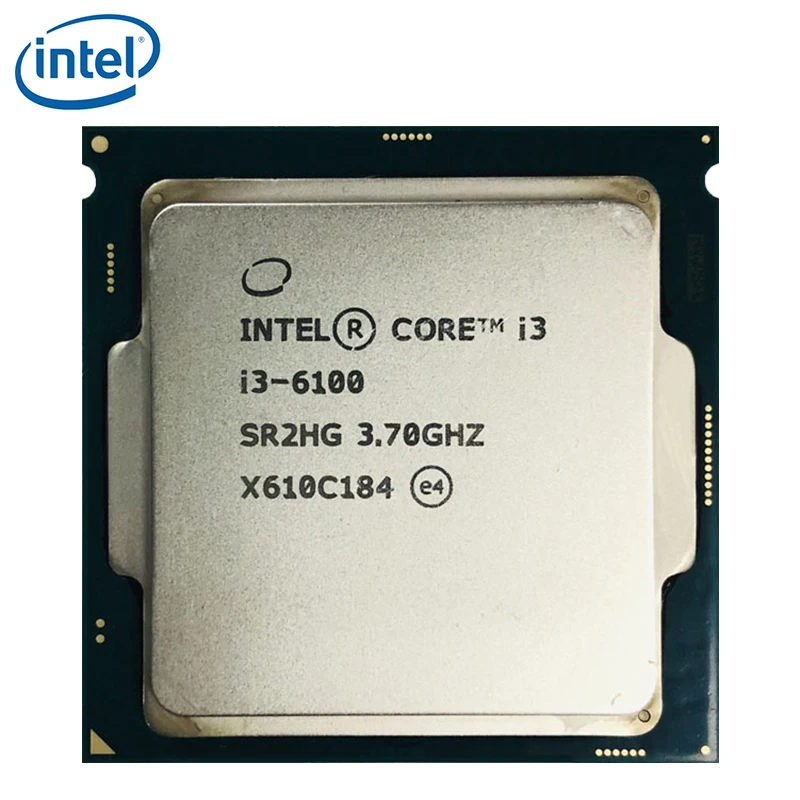 

Core i3-6100 i3 6100 3.7GHz Dual-Core Quad-Thread 51W Core i3-6100 Processor (3M Cache, 3.70 GHz) FC-LGA14C, Tray