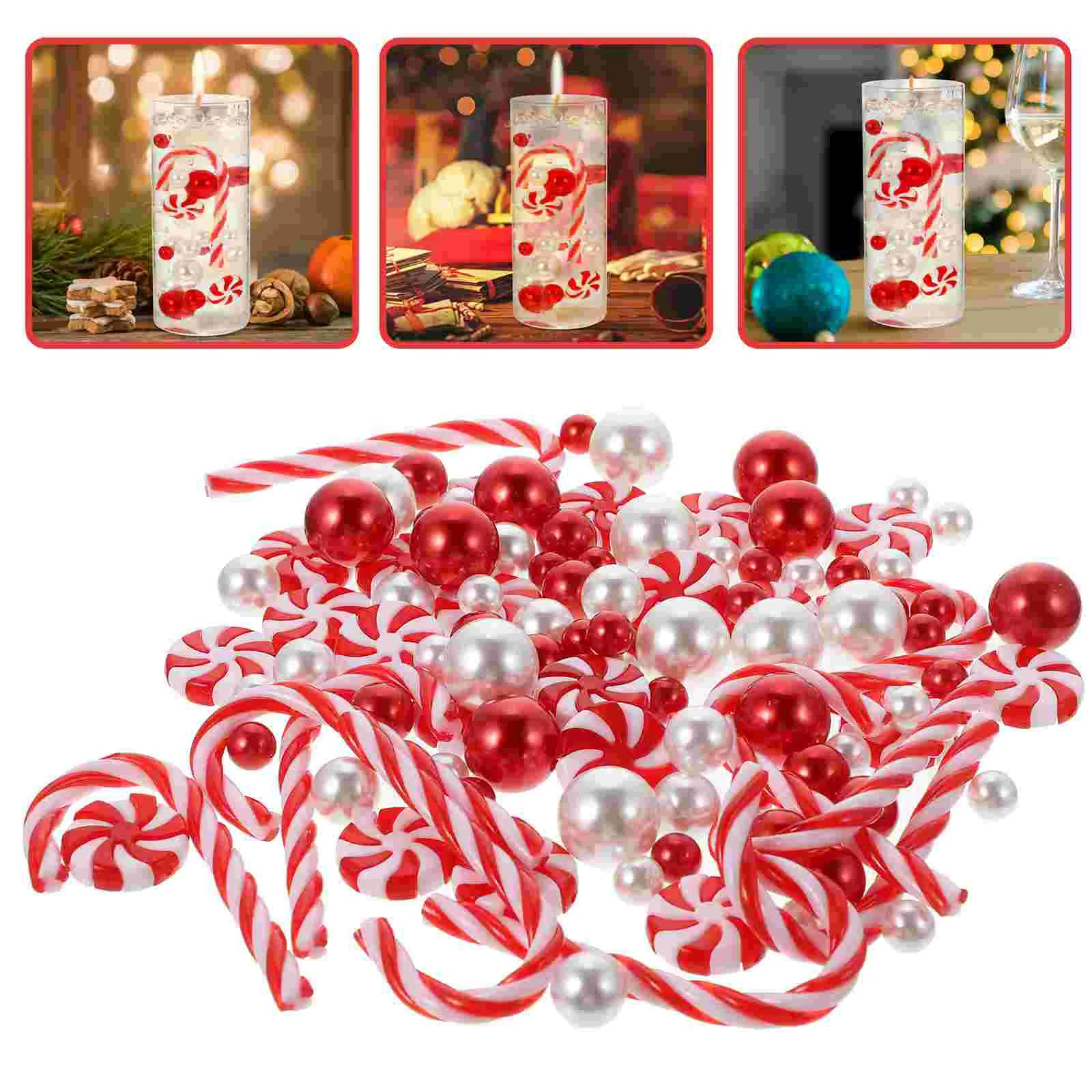 Christmas Vase Filler Pearl Floating Pearls Christmas Vase Filler Ornaments Bead filled vase Christmas decoration
Christmas Vase Filler Pearl Floating Pearls Christmas Vase Filler Ornaments Bead filled vase Christmas decoration