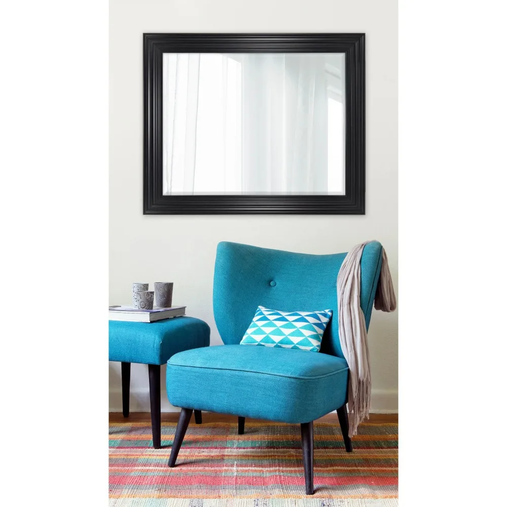 Classic Bevelled Wall Mirror 27" X 33" Black Freight Free Bathroom Mirrors Fixture Home Improvement
Classic Bevelled Wall Mirror 27" X 33" Black Freight Free Bathroom Mirrors Fixture Home Improvement