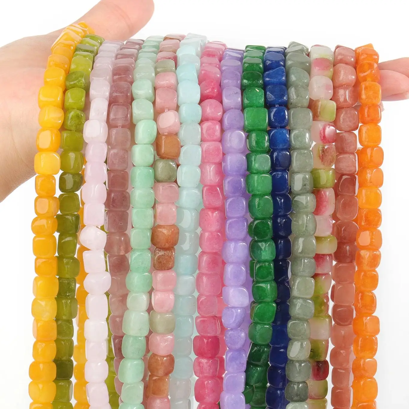 7x7mm Natural Stone Amazonite Tourmaline SunStone Jades Crystal Square Beads For Jewelry Making DIY Charm Bracelet Accessories
7x7mm Natural Stone Amazonite Tourmaline SunStone Jades Crystal Square Beads For Jewelry Making DIY Charm Bracelet Accessories