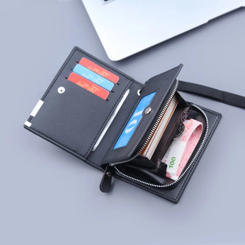 Multi-position 3 Fold Purse Vertical Square Large Capacity Retro Men's Hand Bag Ultralight Solid Color Men's Short Wallet Male
Multi-position 3 Fold Purse Vertical Square Large Capacity Retro Men's Hand Bag Ultralight Solid Color Men's Short Wallet Male