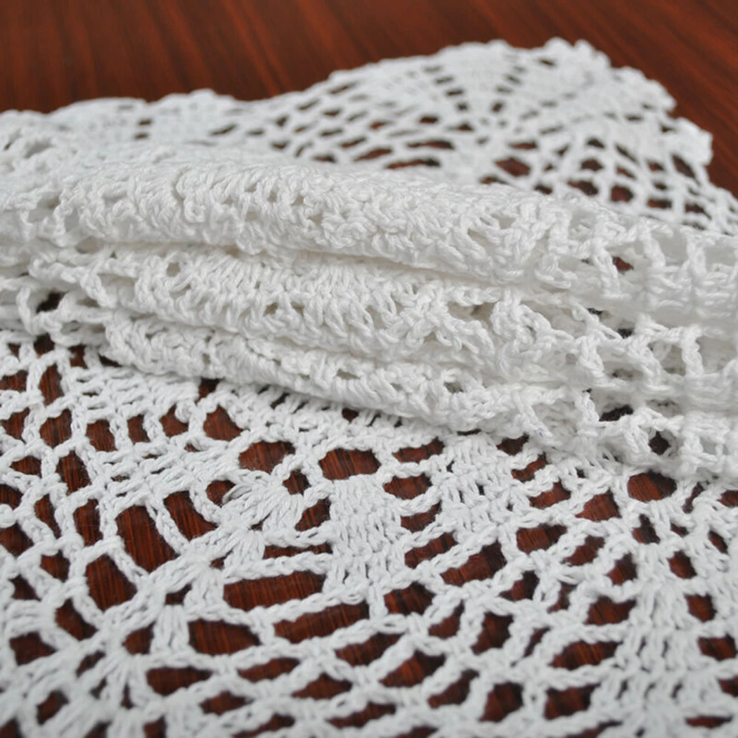Crocheted Table Runner Doily Floral Handicraft Home decor Lace Runner Table Tablecloth White Cotton Countryside
Crocheted Table Runner Doily Floral Handicraft Home decor Lace Runner Table Tablecloth White Cotton Countryside