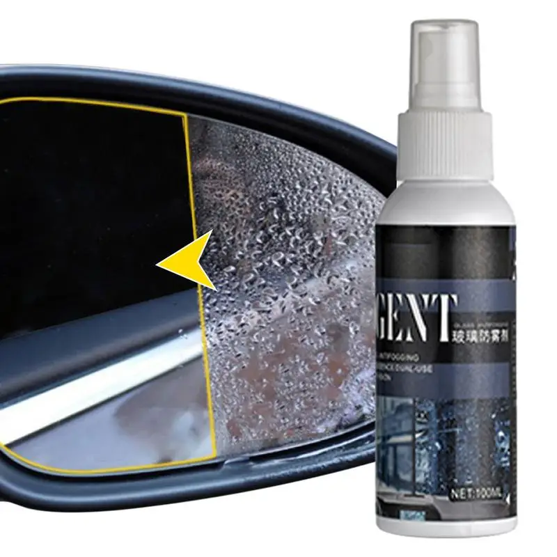 

100ml Anti Fog Spray Car Defogger Glass Antifog Cleaner Coating Spray For Windows Screens Windshields Goggles Defoggings