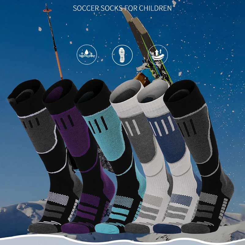 

Warm Ski Socks Winter Thickening Men And Women Winter Towel Socks Tall Mountaineering Snow Socks Sports Socks