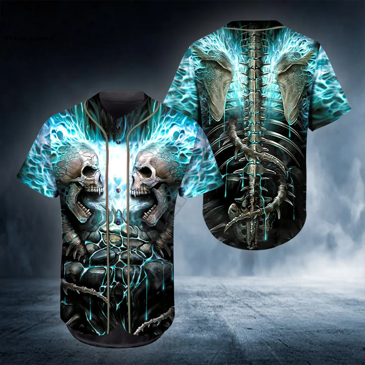 Baseball Jersey Shirt All Over Print Blue Lighting Skull Baseball Shirt 3D Printed Shirts hip hop Tops Love Skull Gift
Baseball Jersey Shirt All Over Print Blue Lighting Skull Baseball Shirt 3D Printed Shirts hip hop Tops Love Skull Gift
