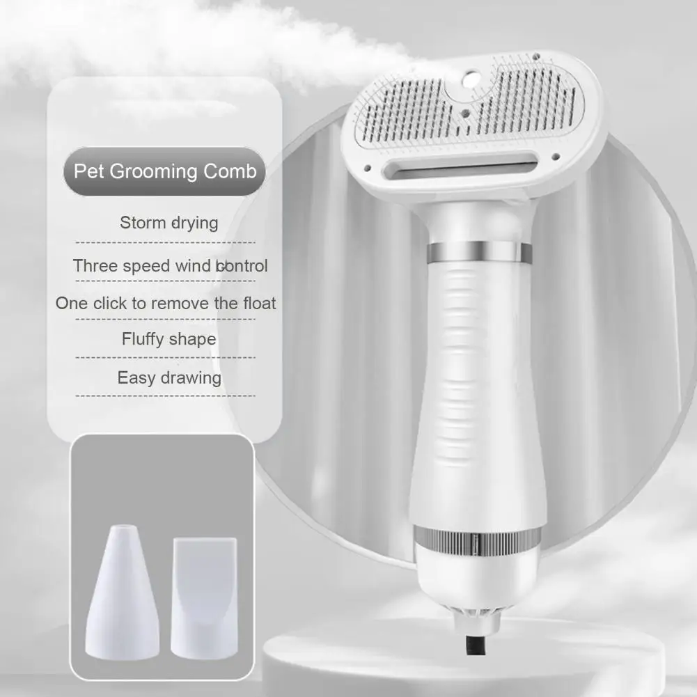 Пушистая Паровая щетка для домашних питомцев, самоочищающаяся расческа со съемной расческой, для массажа, ухода за шерстью, три температуры
Пушистая Паровая щетка для домашних питомцев, самоочищающаяся расческа со съемной расческой, для массажа, ухода за шерстью, три температуры