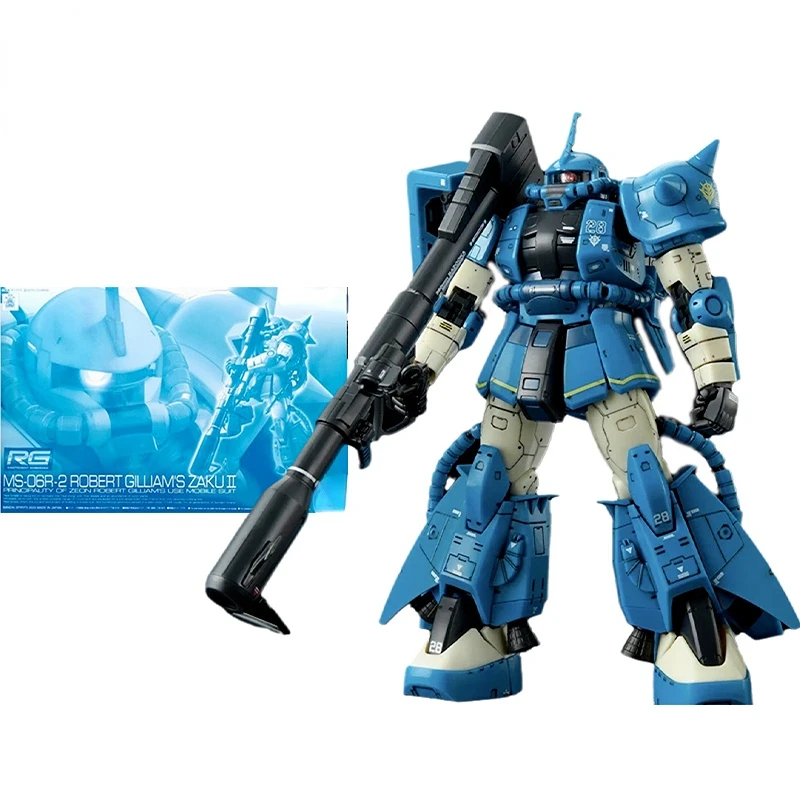 Original BANDAI Anime PB Limited RG 1/144 MS-06R-2 ROBERT GILLIAMS ZAKU2 Action Figure Toys Model Transformation
Original BANDAI Anime PB Limited RG 1/144 MS-06R-2 ROBERT GILLIAMS ZAKU2 Action Figure Toys Model Transformation
