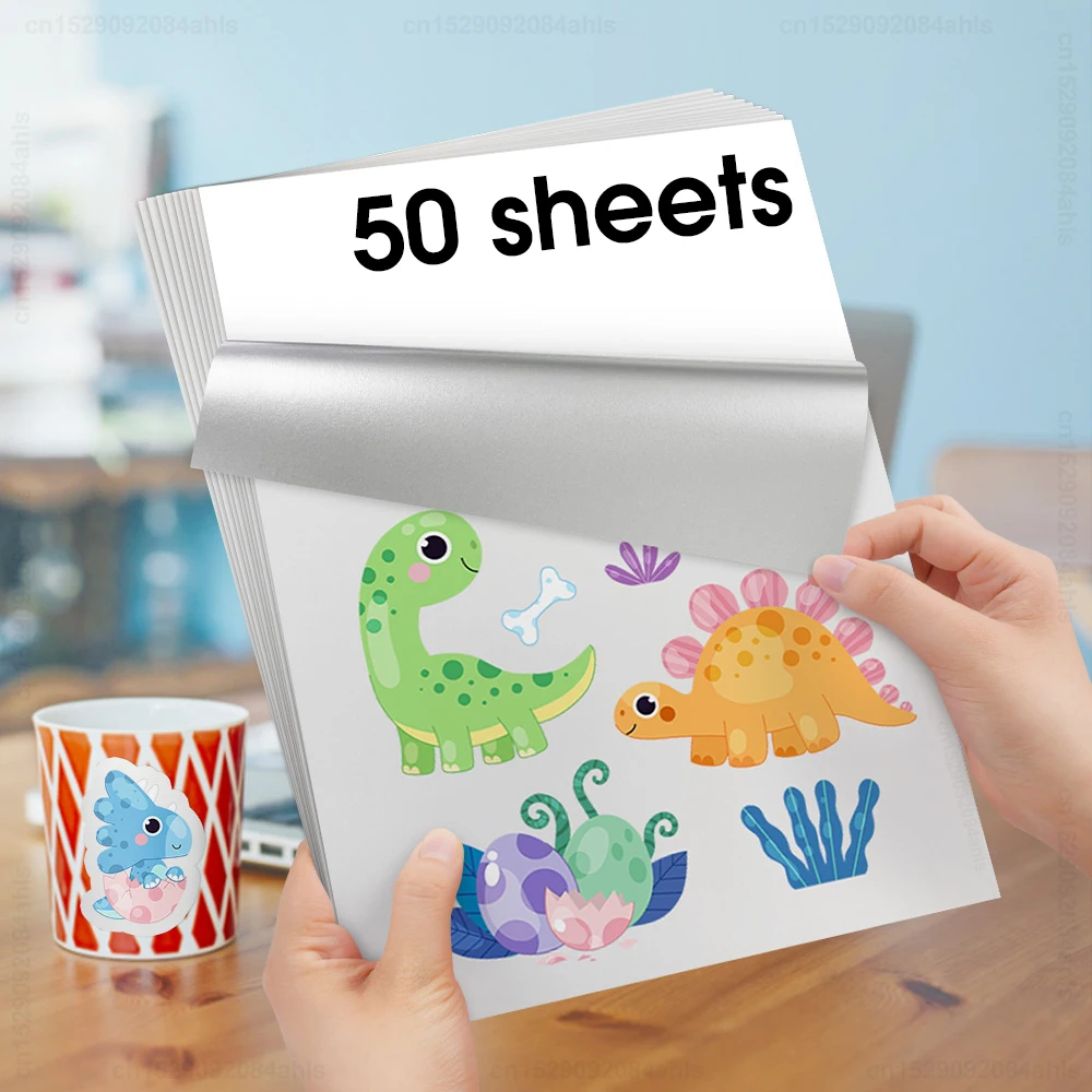 50 Sheets Printable Vinyl Sticker A4 Paper for Inkjet Printer Waterproof Vinyl Paper Sheet Self Adhesive A4 Label DIY Car Craft
50 Sheets Printable Vinyl Sticker A4 Paper for Inkjet Printer Waterproof Vinyl Paper Sheet Self Adhesive A4 Label DIY Car Craft
