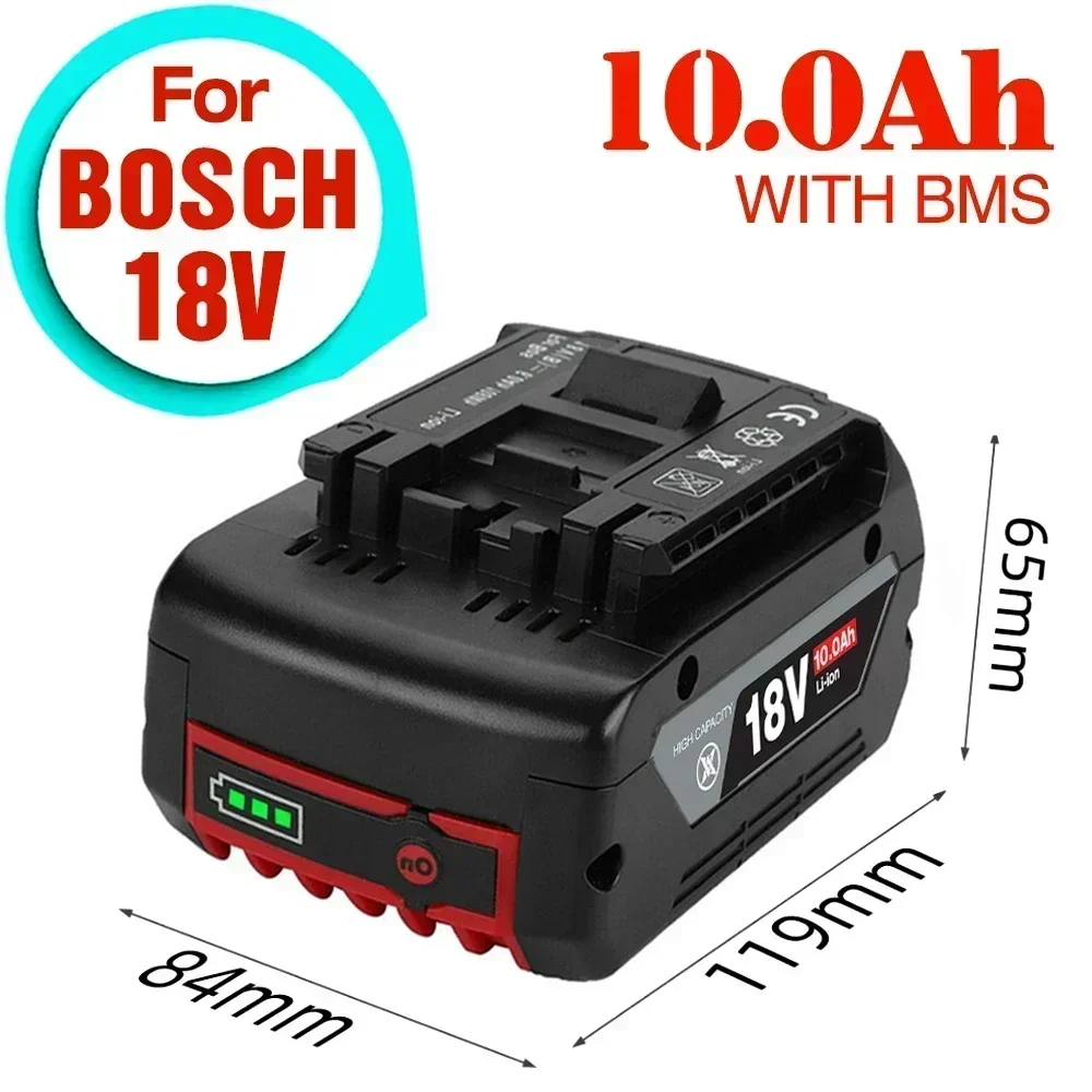 For BOSCH Authentic 18V BAT609 BAT610 For Bosch 18V Professional 18V Li-ion Battery Drill Battery GBA18V GSR18V BAT618 BAT619
For BOSCH Authentic 18V BAT609 BAT610 For Bosch 18V Professional 18V Li-ion Battery Drill Battery GBA18V GSR18V BAT618 BAT619